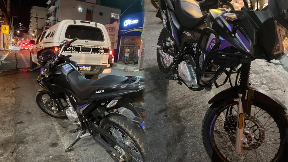 Adolescente é flagrado pilotando motocicleta com escapamento barulhento em Patos